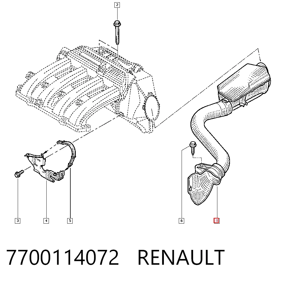 7700114072 Renault (RVI)