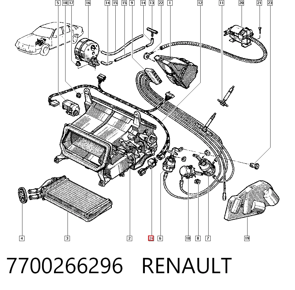 7700266296 Renault (RVI)