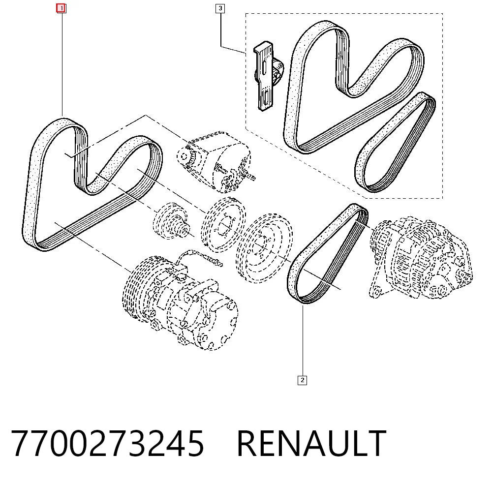 7700273245 Renault (RVI)