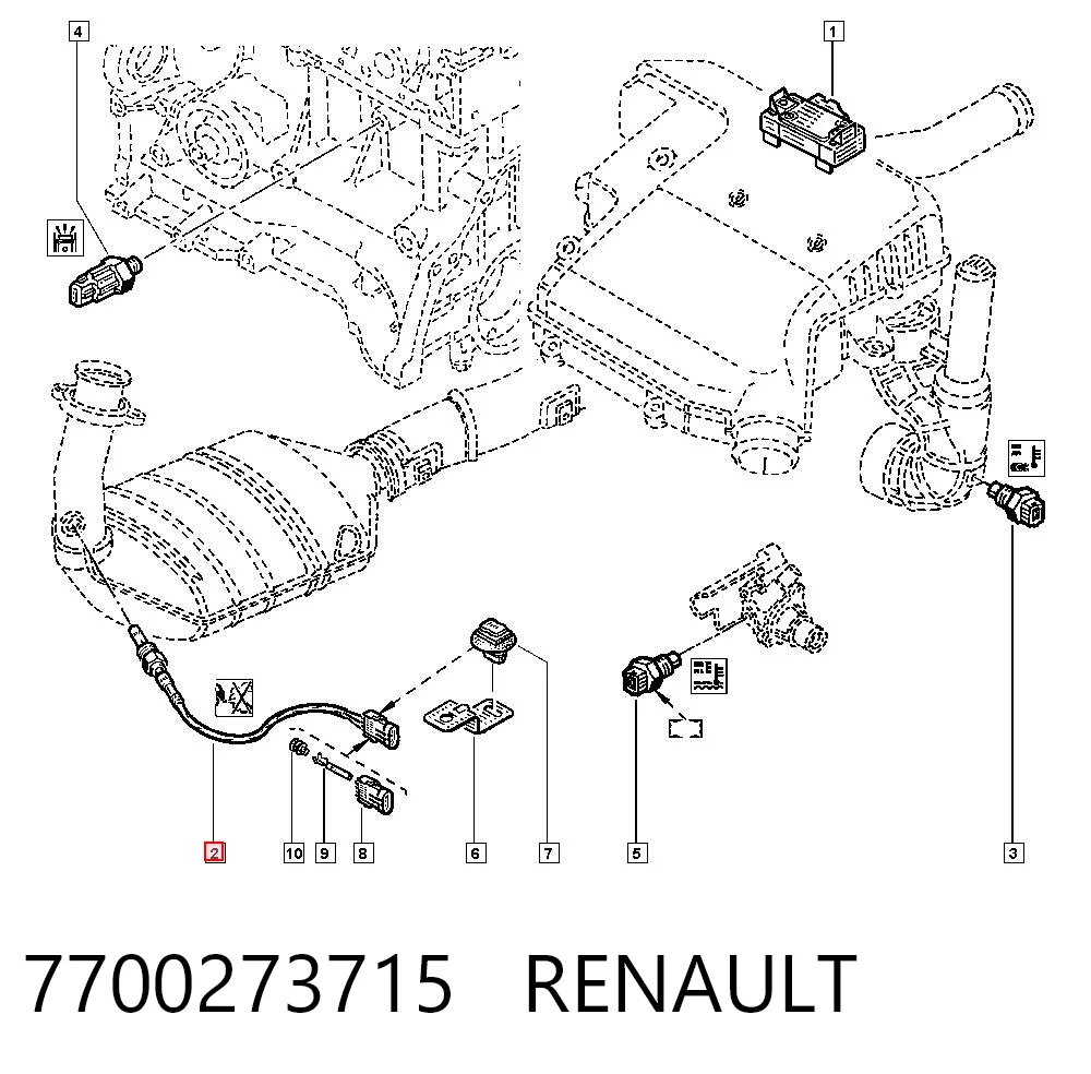 7700273715 Renault (RVI)