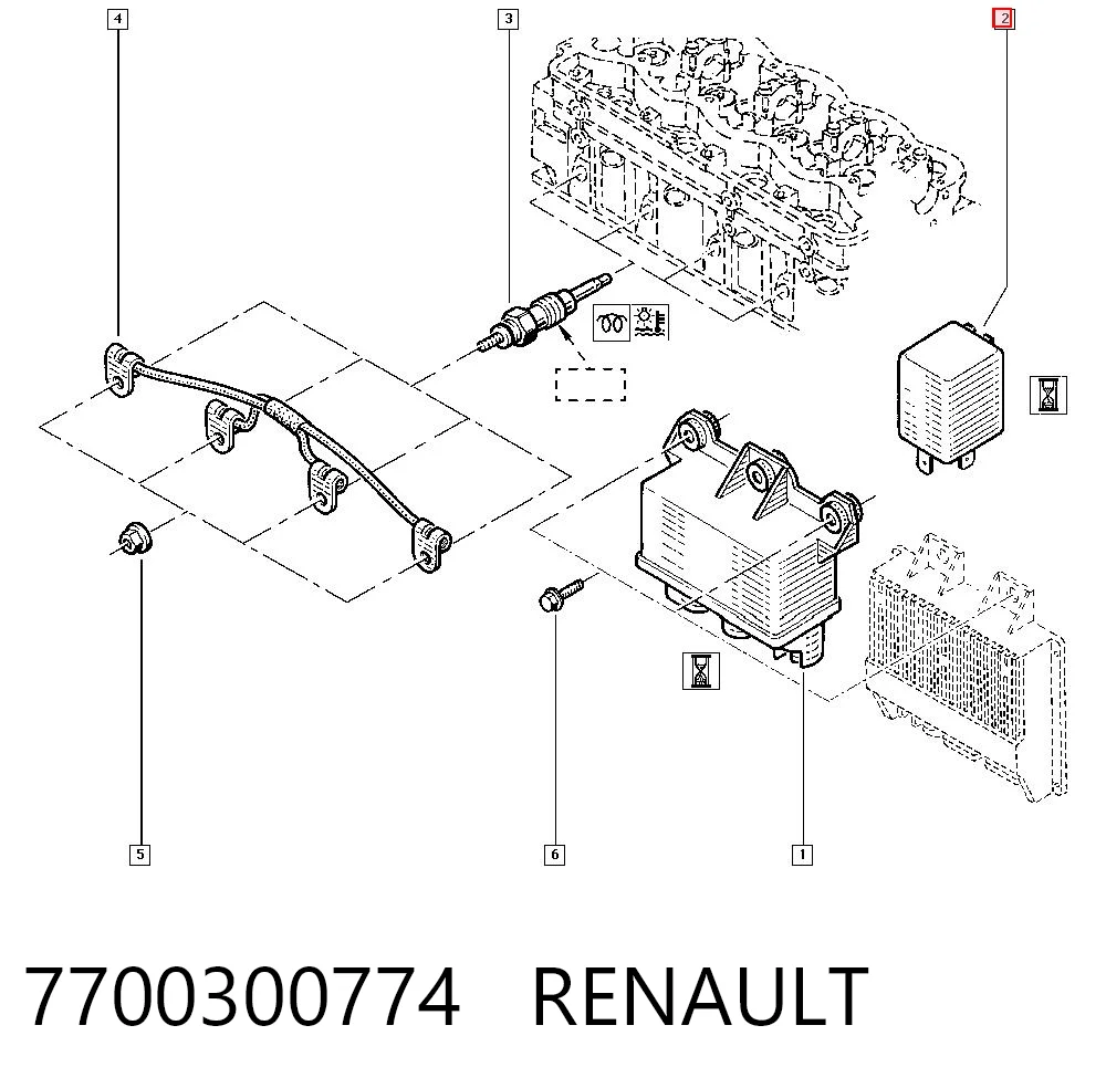 7700300774 Renault (RVI)