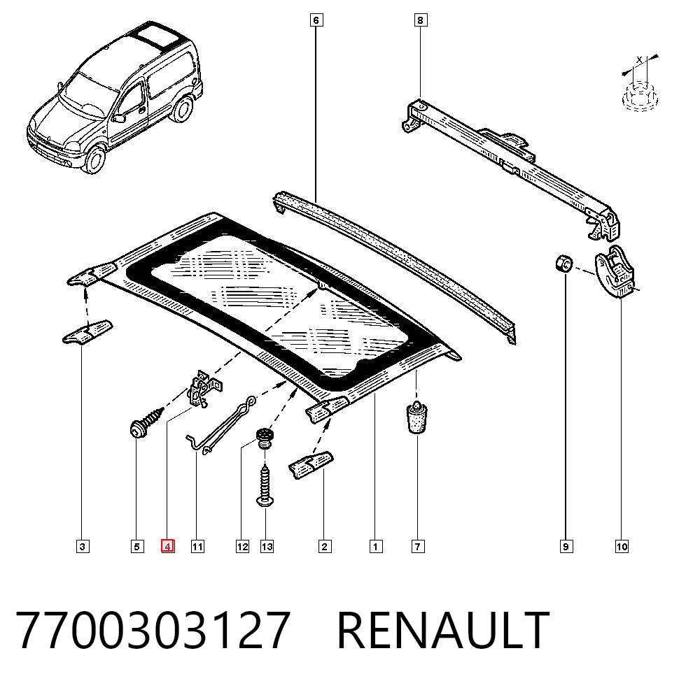 7700303127 Renault (RVI)