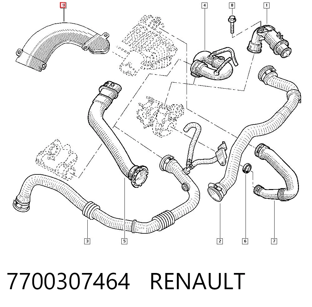 7700307464 Renault (RVI)