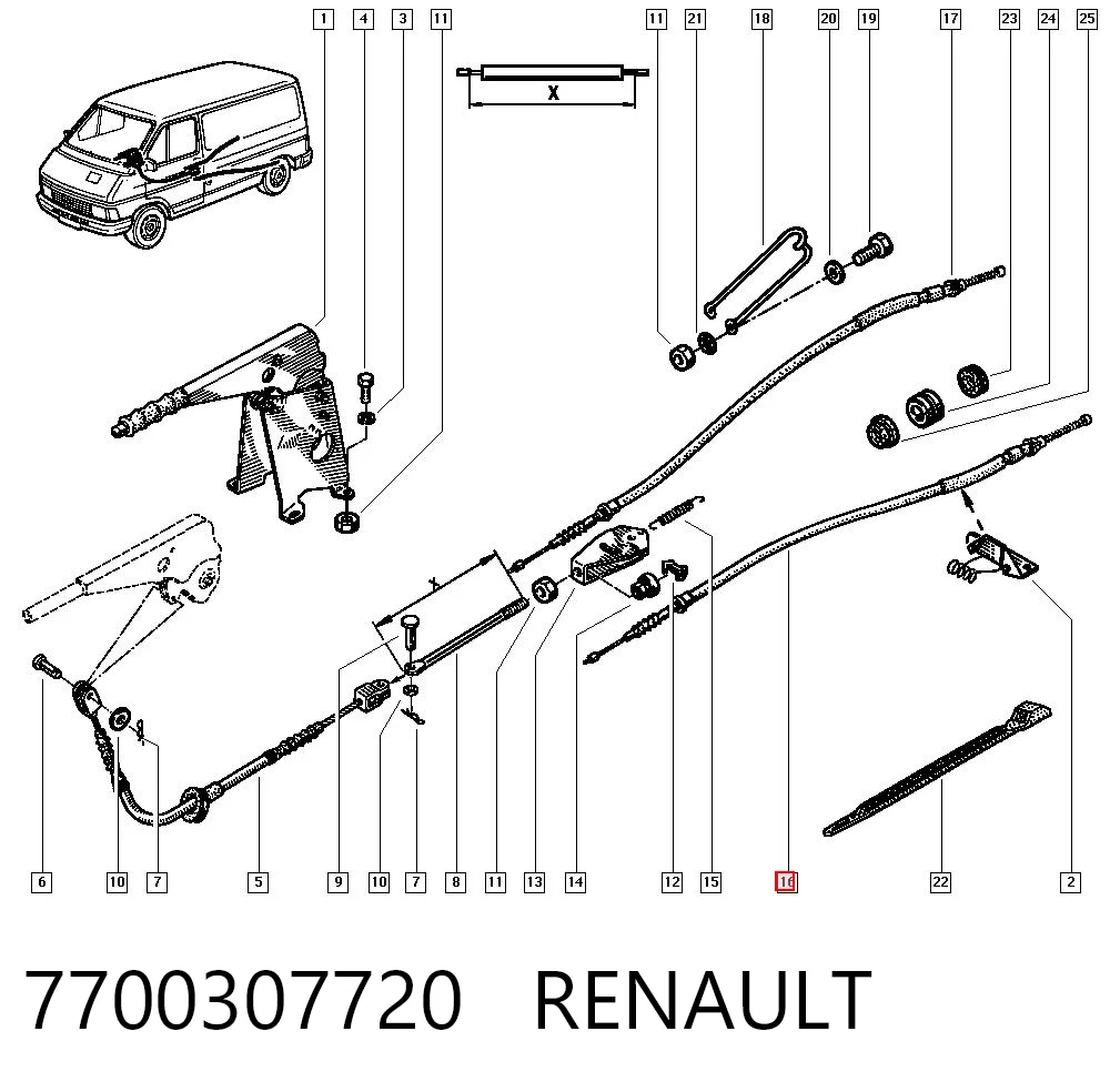 7700307720 Renault (RVI)