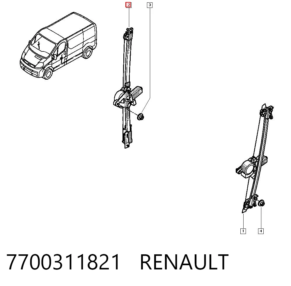 7700311821 Renault (RVI)