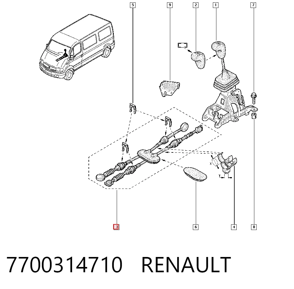 7700314710 Renault (RVI)