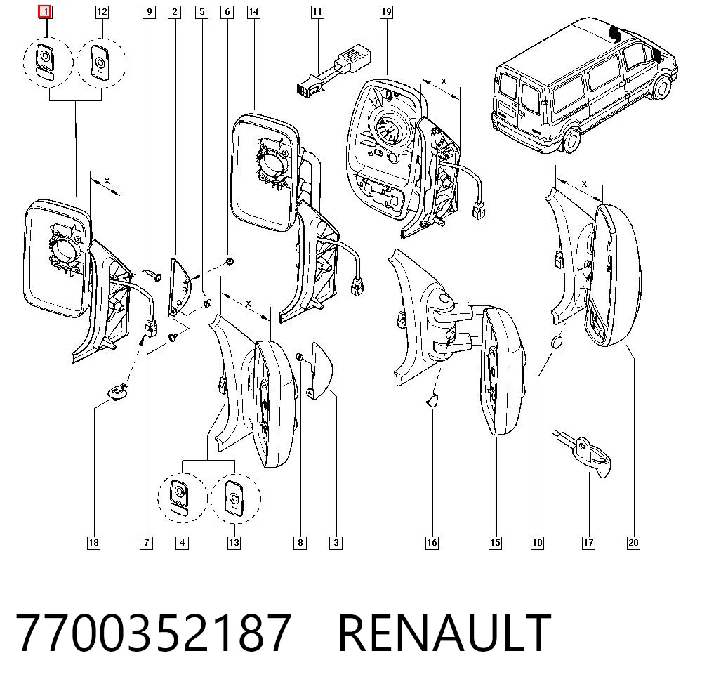 7700352187 Renault (RVI)
