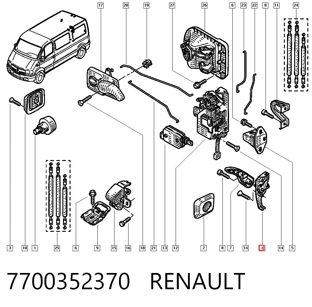 7700352370 Renault (RVI)