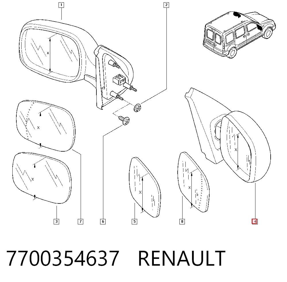 7700354637 Renault (RVI)