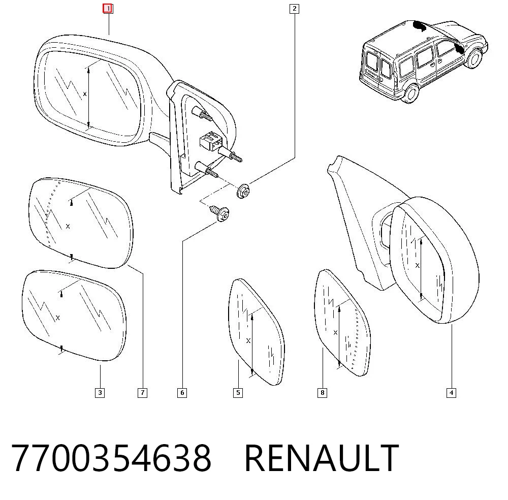 7700354638 Renault (RVI)