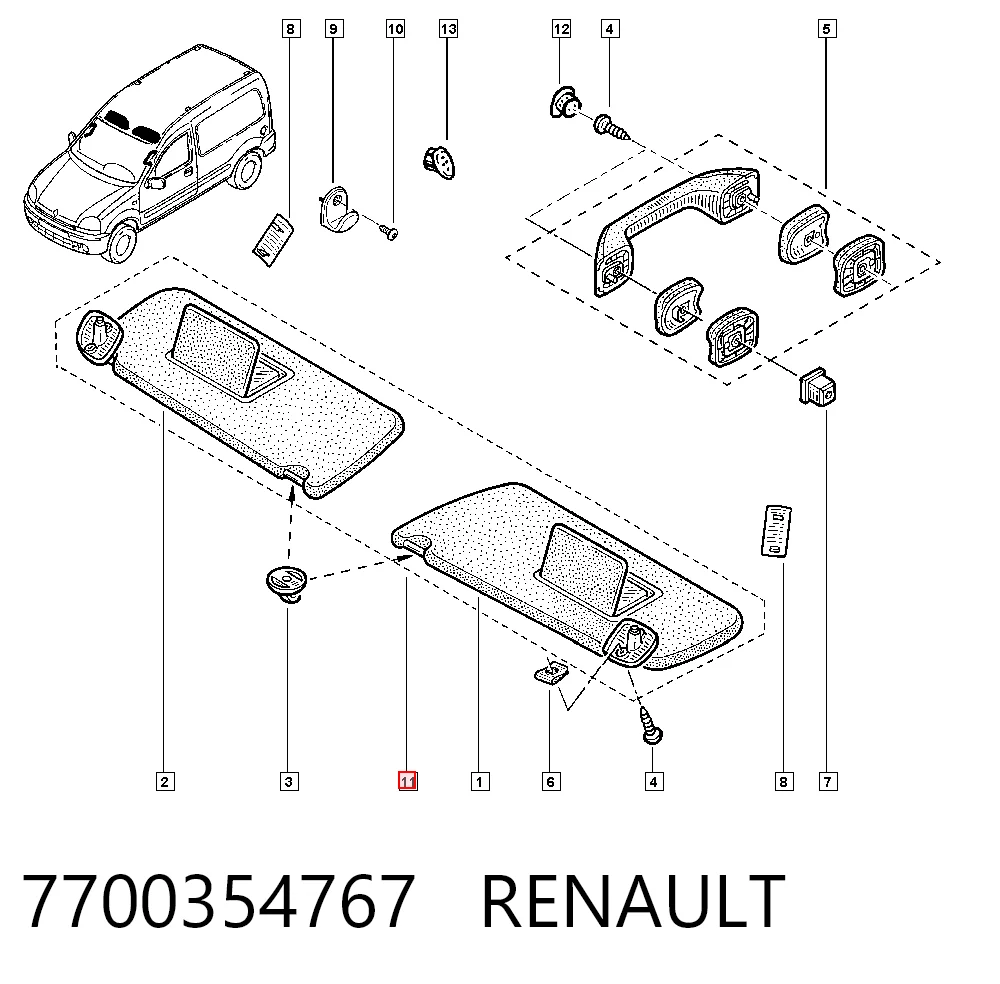 7700354767 Renault (RVI)