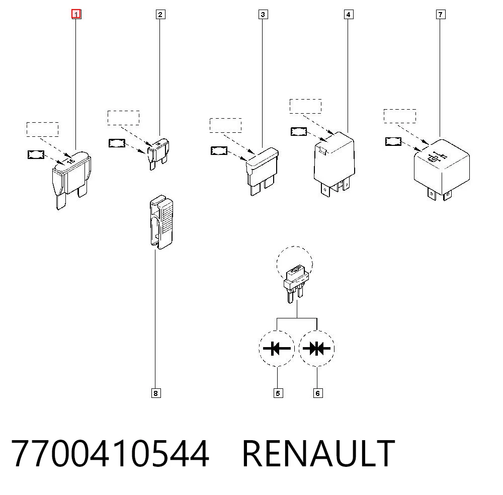 7700410544 Renault (RVI)
