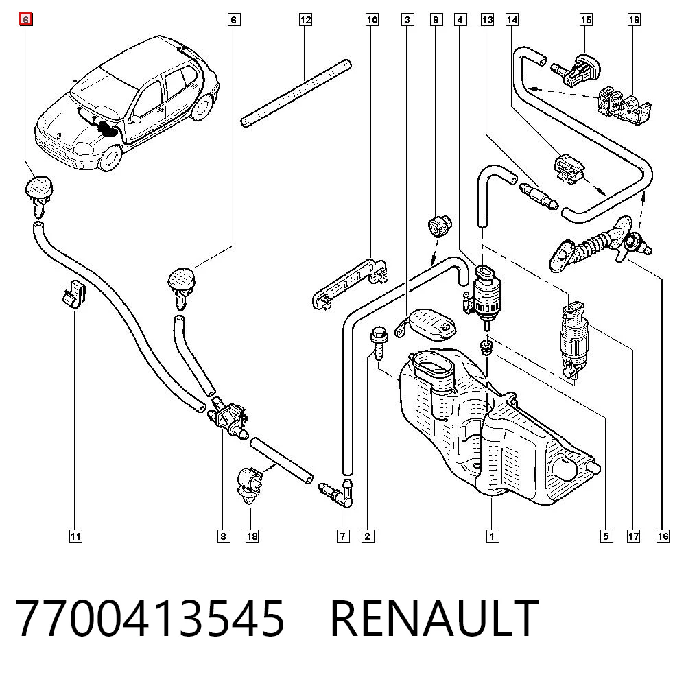 7700413545 Renault (RVI)