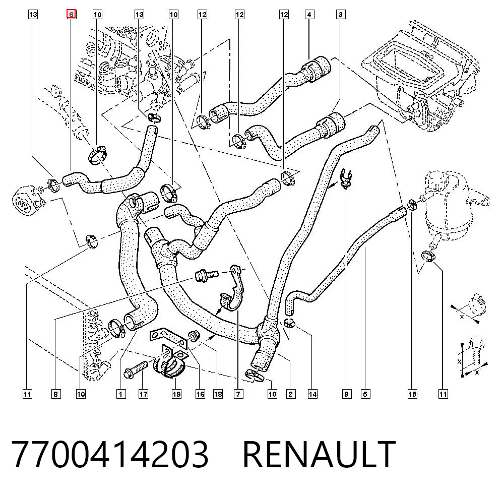 7700414203 Renault (RVI)