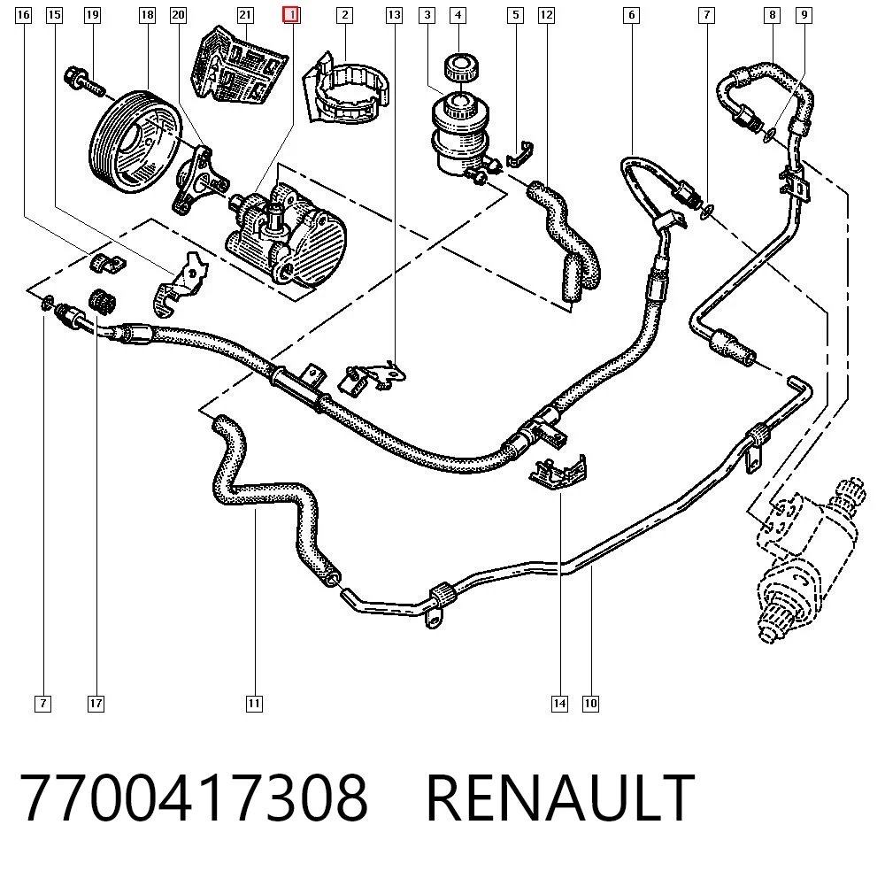 7700417308 Renault (RVI)