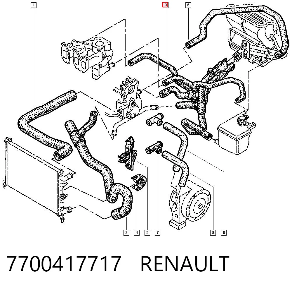 7700417717 Renault (RVI)