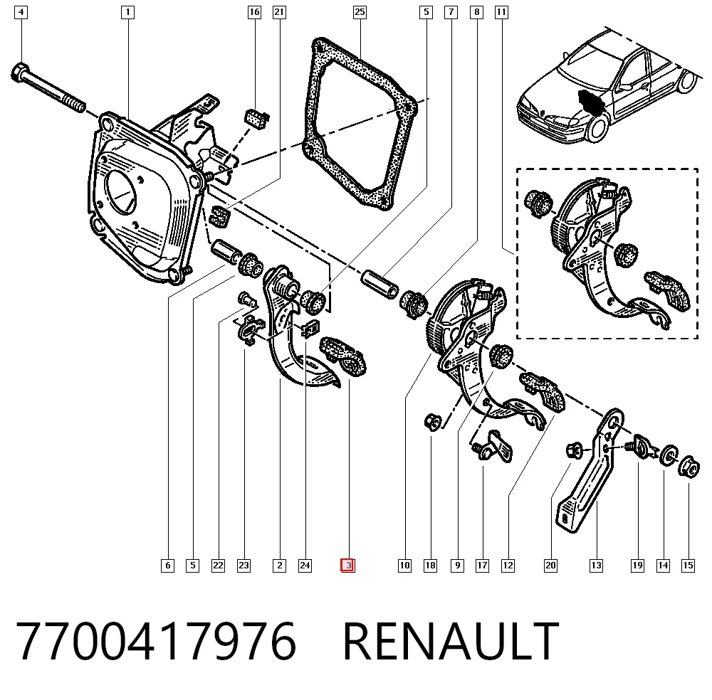 7700417976 Renault (RVI)