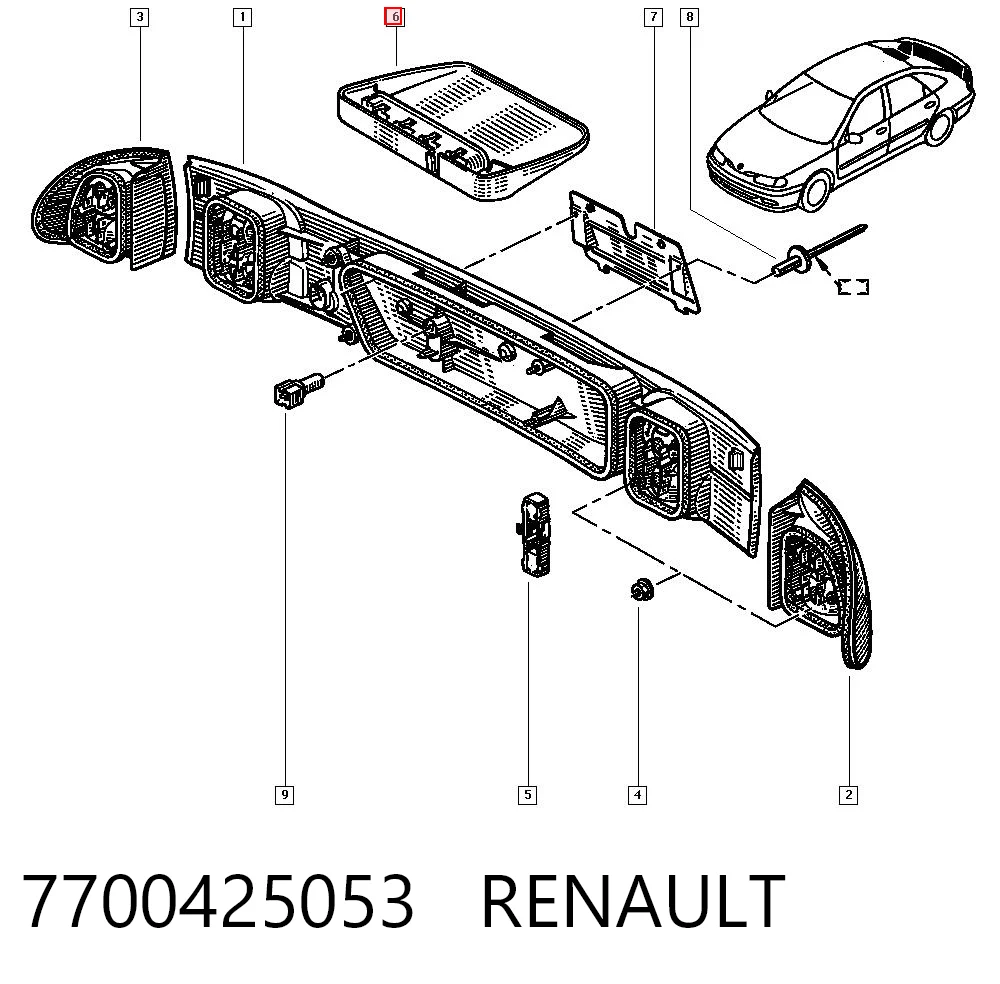 7700425053 Renault (RVI)