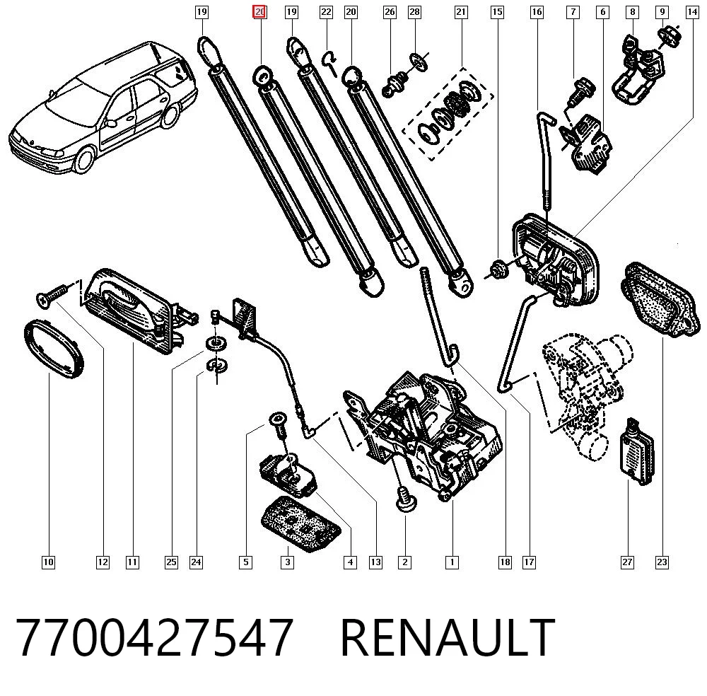 7700427547 Renault (RVI)