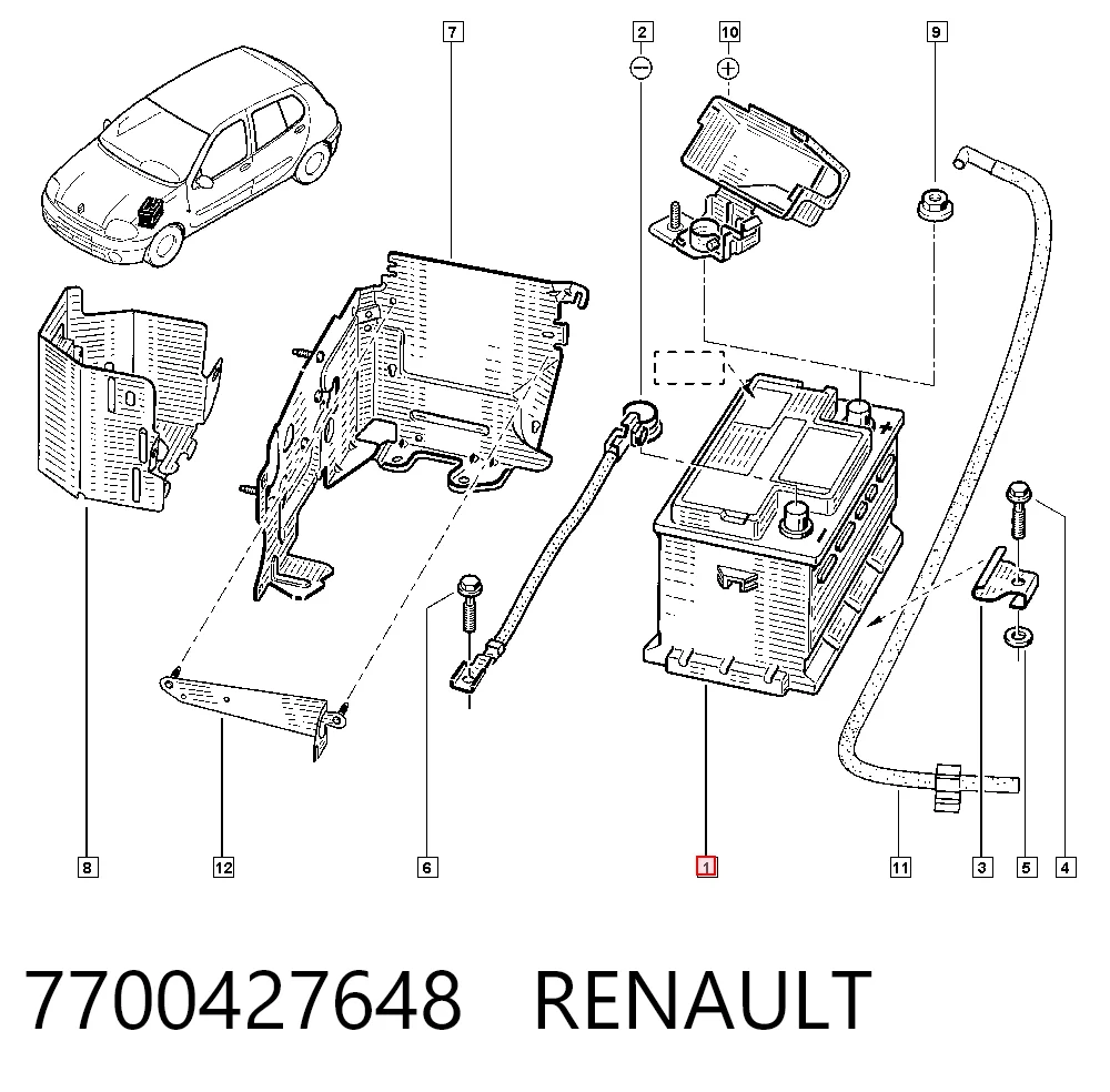 7700427648 Renault (RVI)
