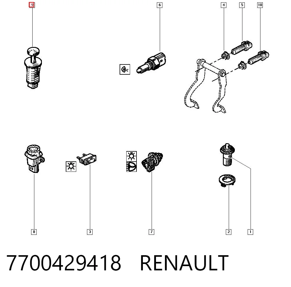 7700429418 Renault (RVI)