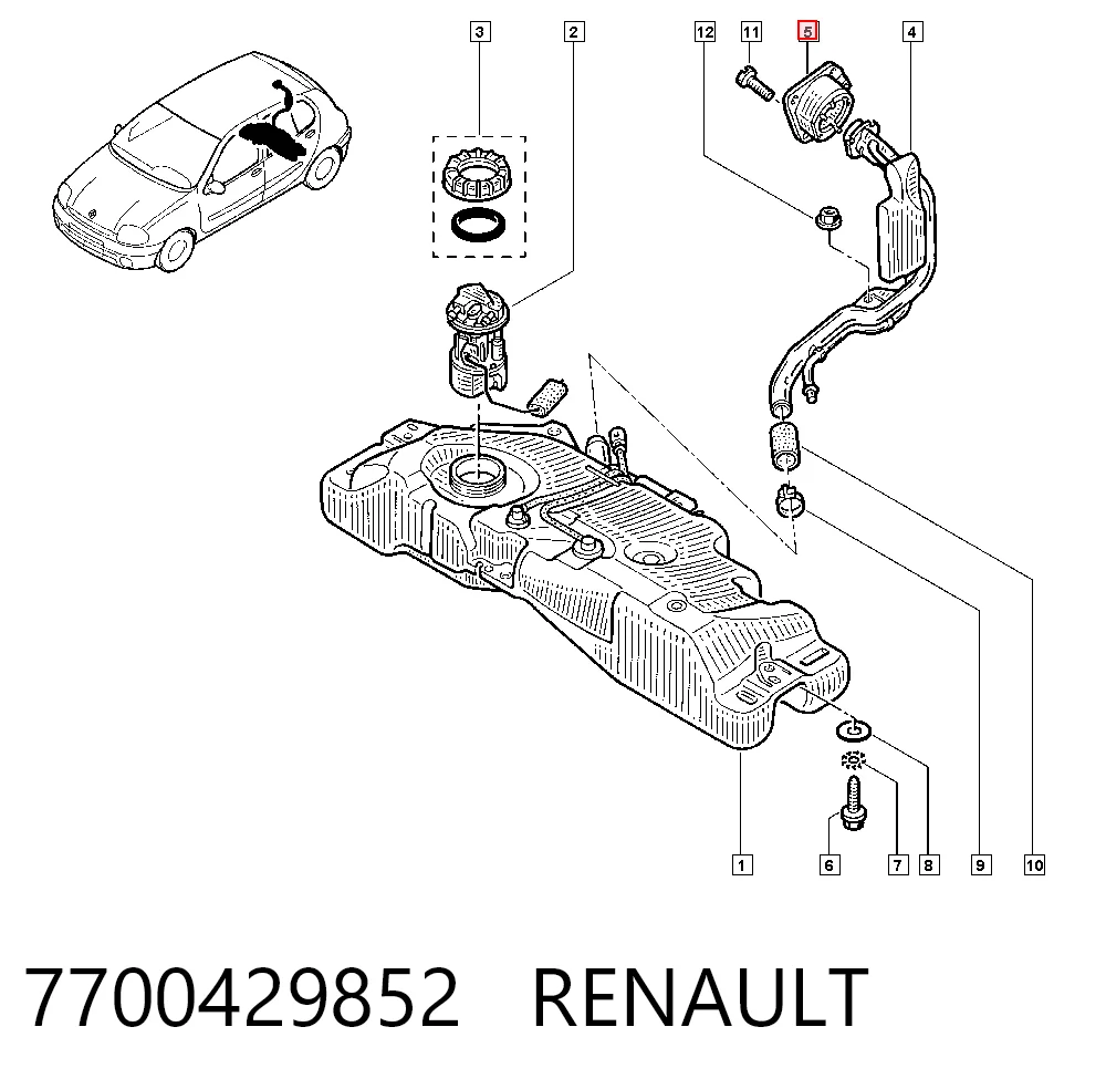 7700429852 Renault (RVI)
