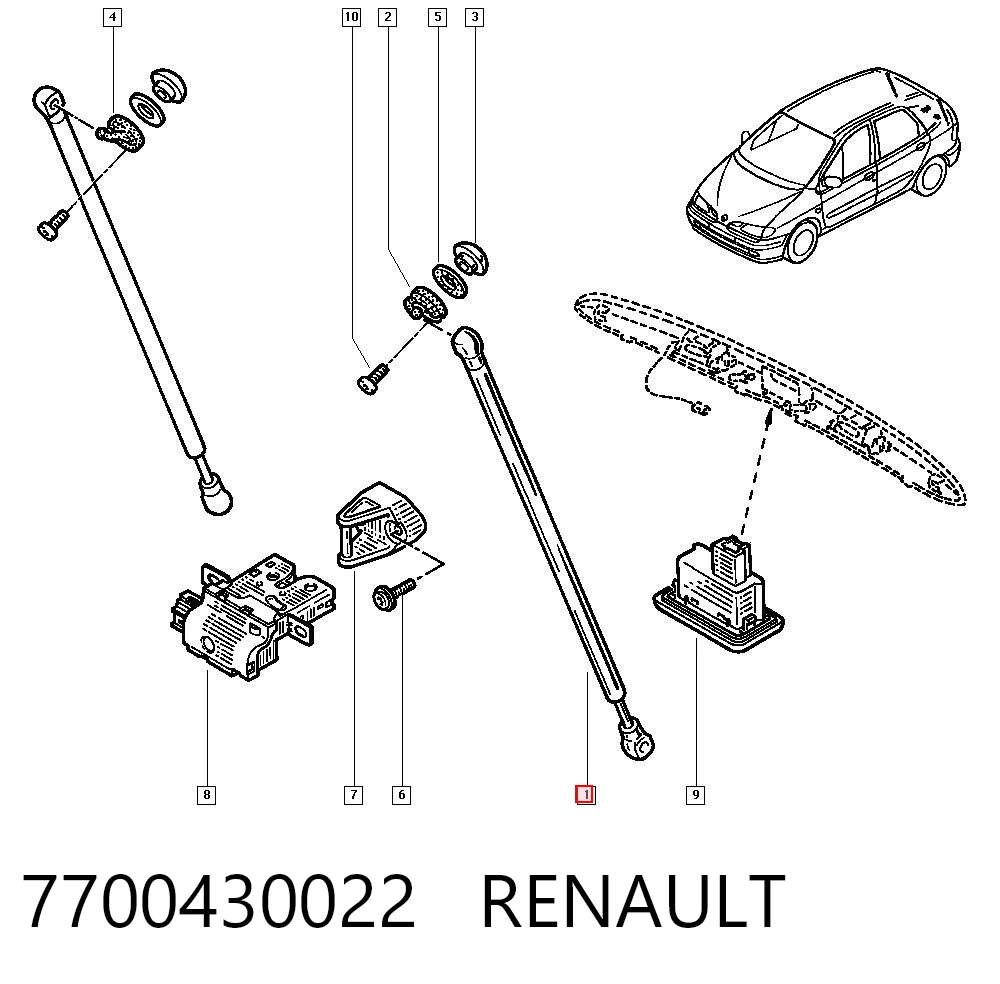 7700430022 Renault (RVI)