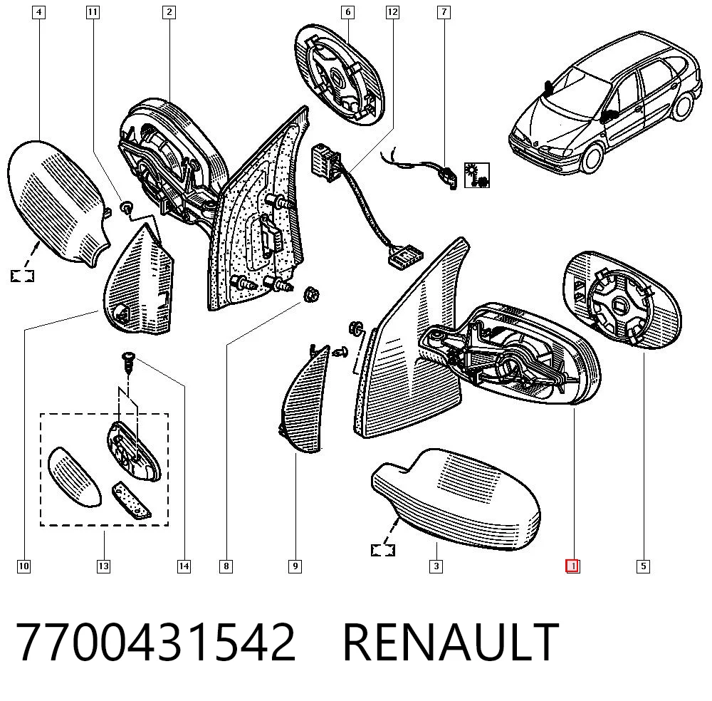 7700431542 Renault (RVI)