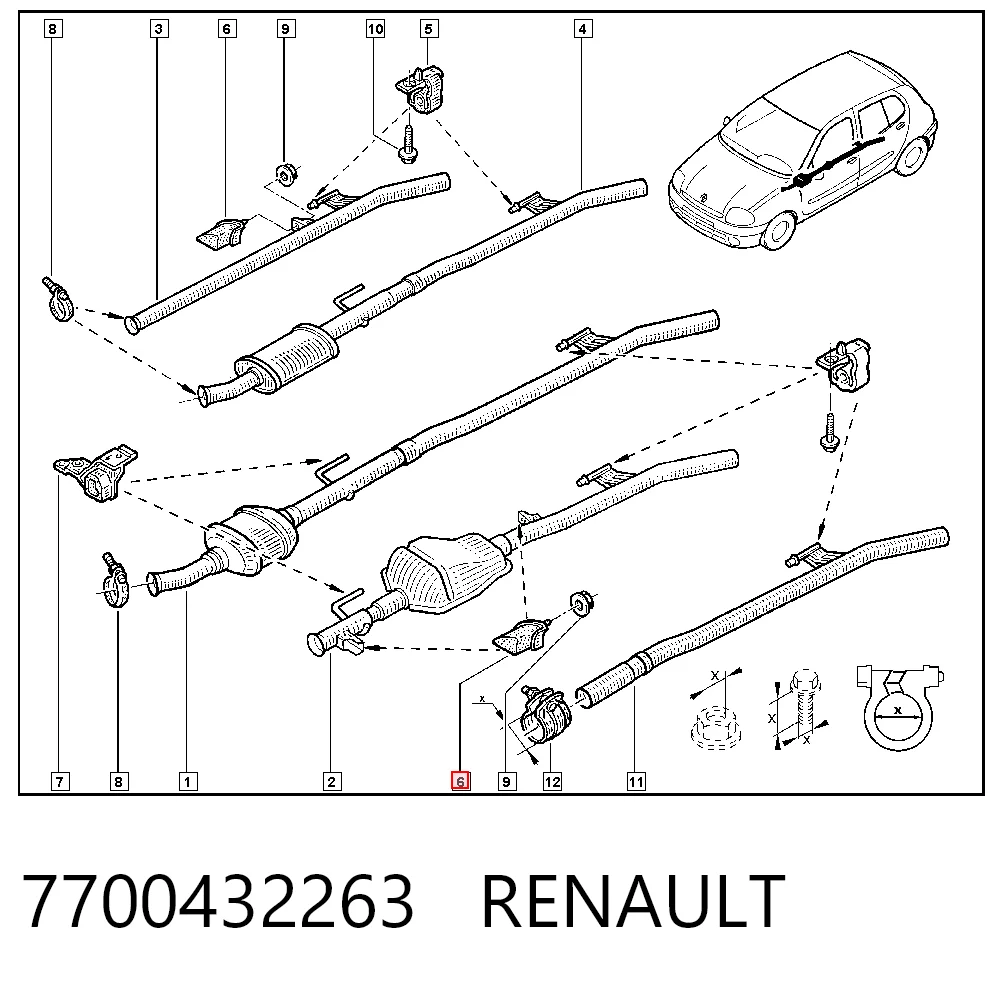 7700432263 Renault (RVI)