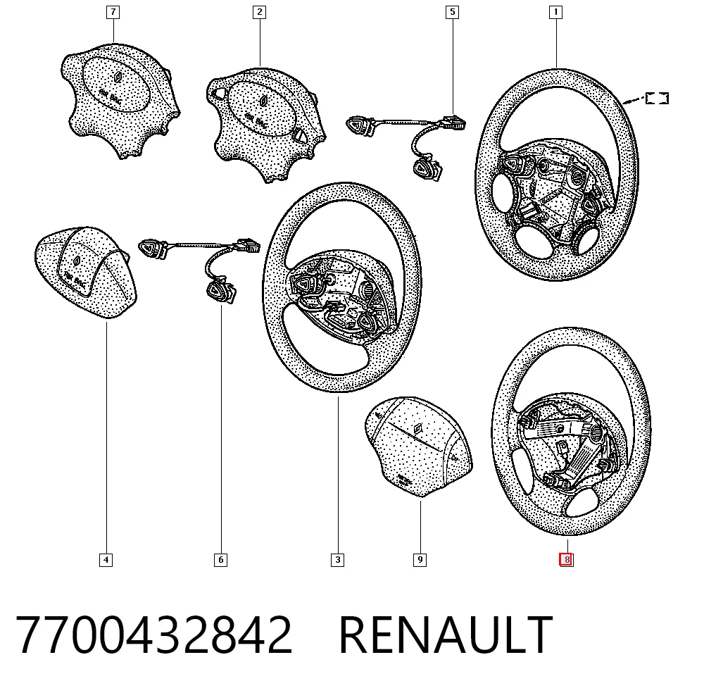 7700432842 Renault (RVI)