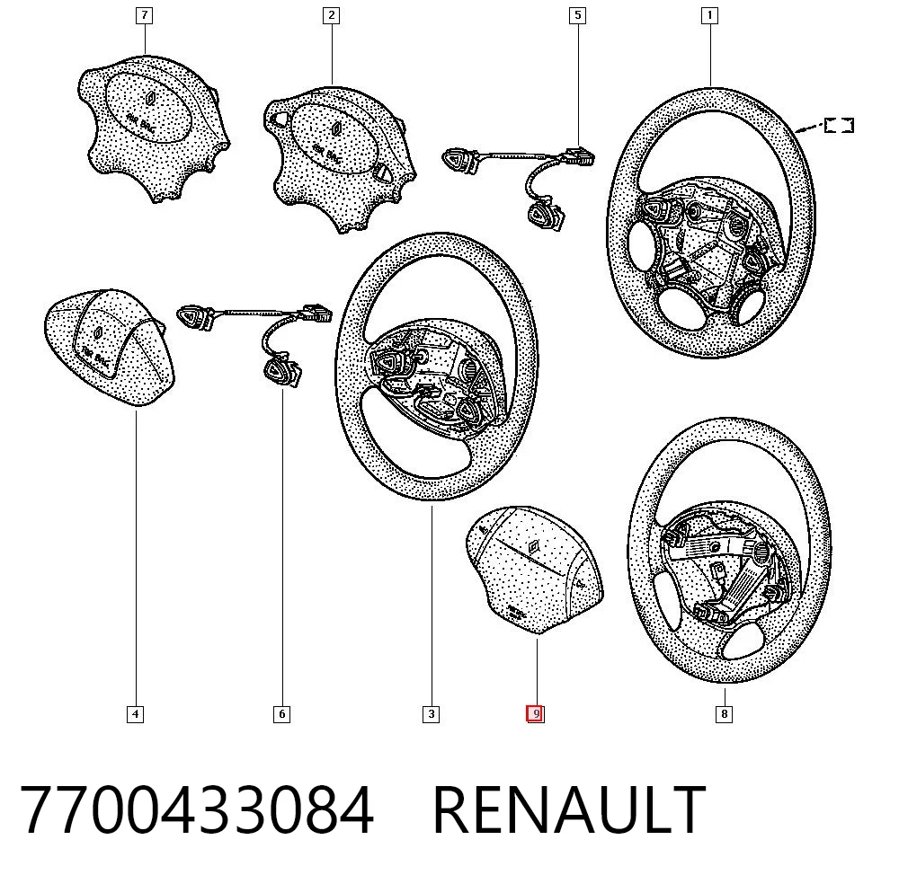 7700433084 Renault (RVI)