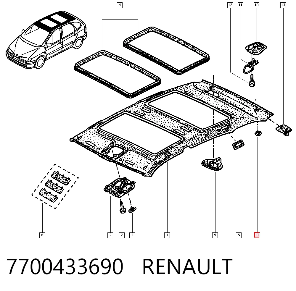 7700433690 Renault (RVI)