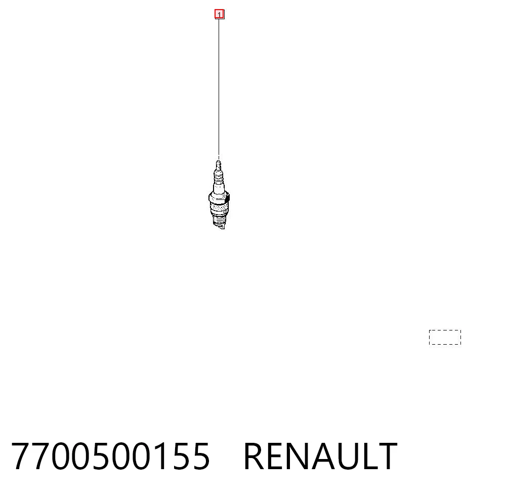 7700500155 Renault (RVI)