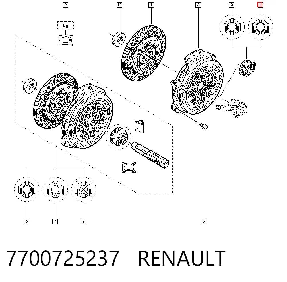 Comprar Cojinete de empuje 21  B48