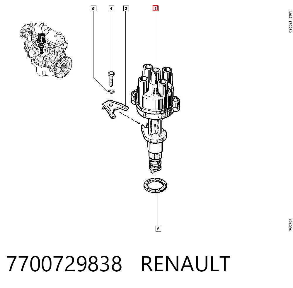 Comprar Distribuidor de encendido Renault 9  L42 a bajo precio
