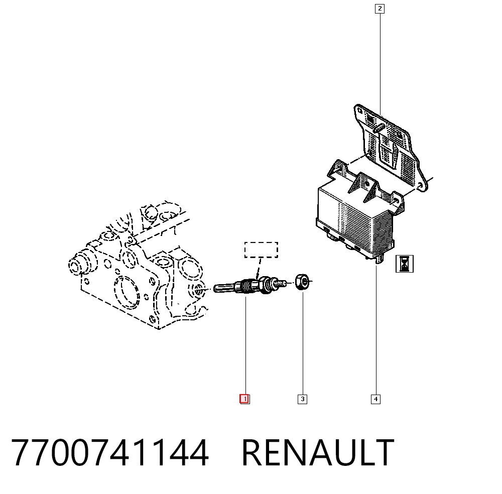 7700741144 Renault (RVI)