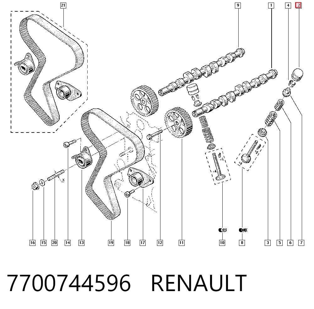 Taqués hidráulicos Renault 19 II hatchback (B53, C53) (1992 - 1995) precio, desde 16,89 EUR