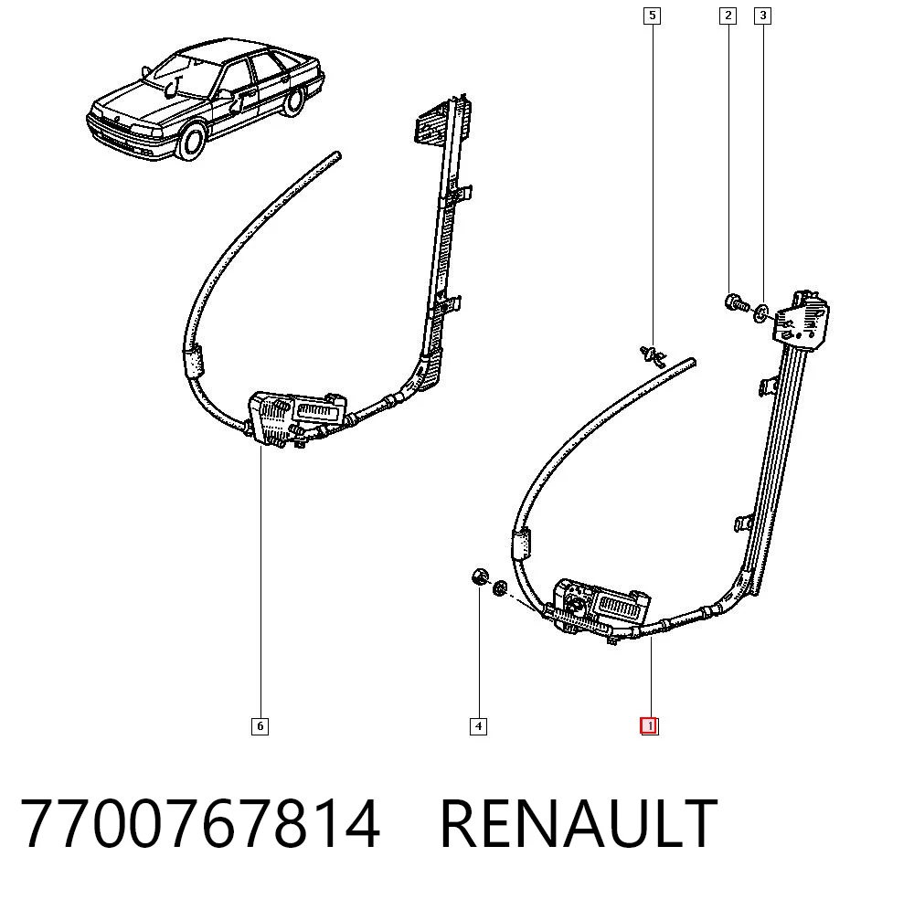 7700767814 Renault (RVI)
