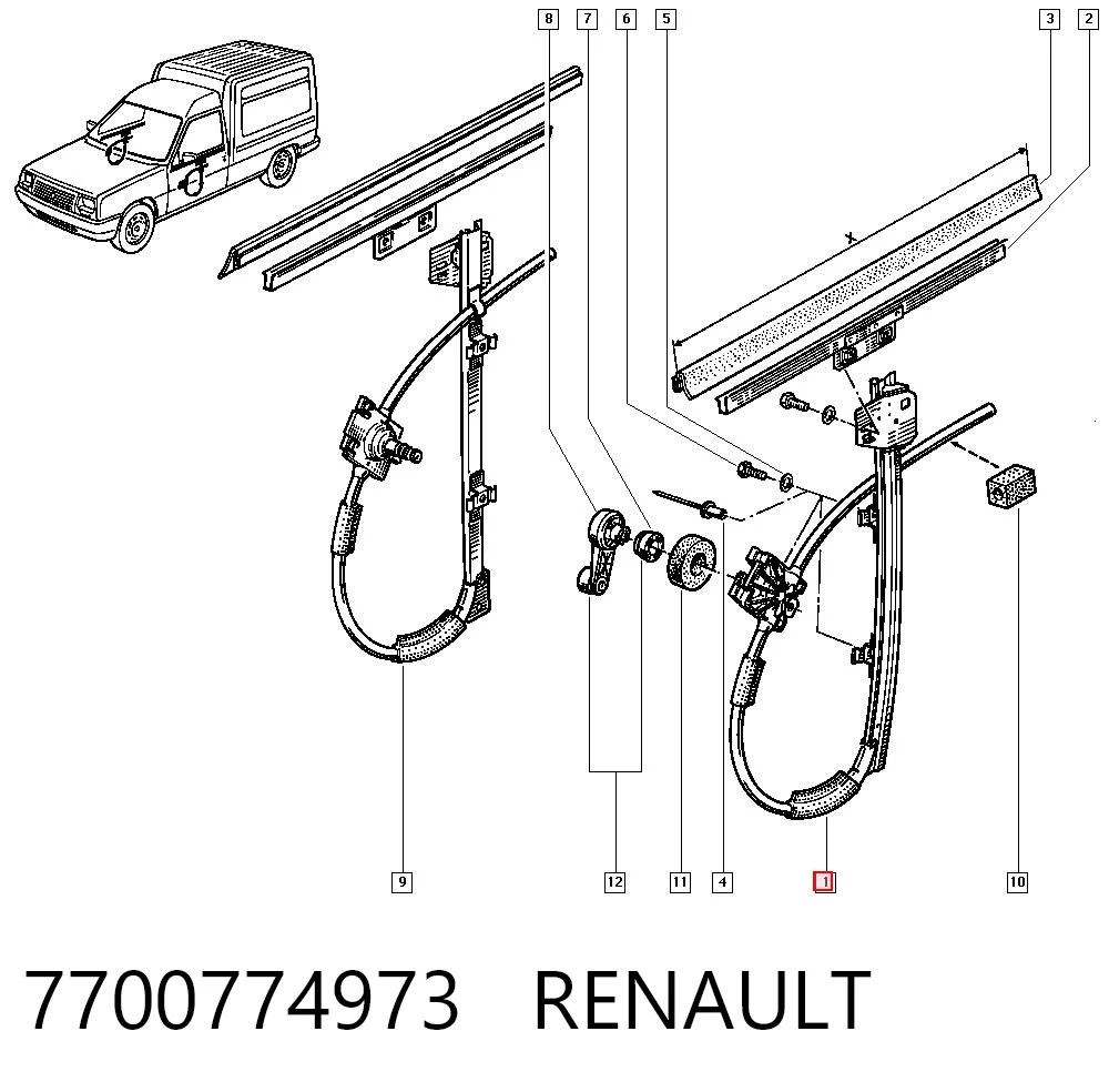 7700774973 Renault (RVI)