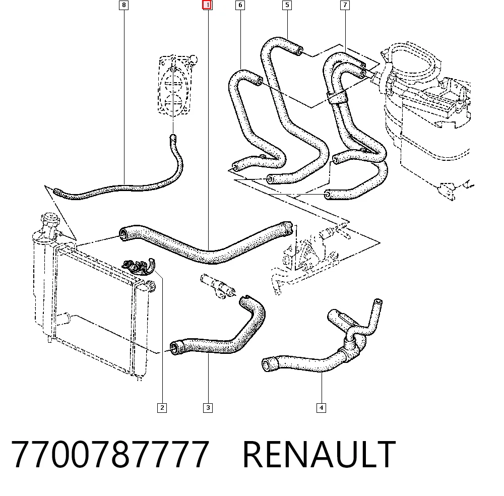 7700787777 Renault (RVI)