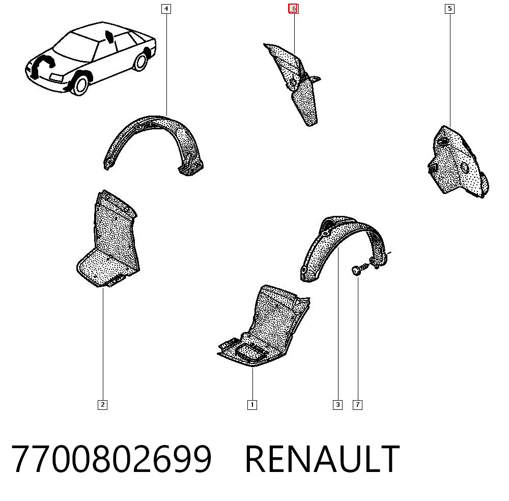 7700802699 Renault (RVI)