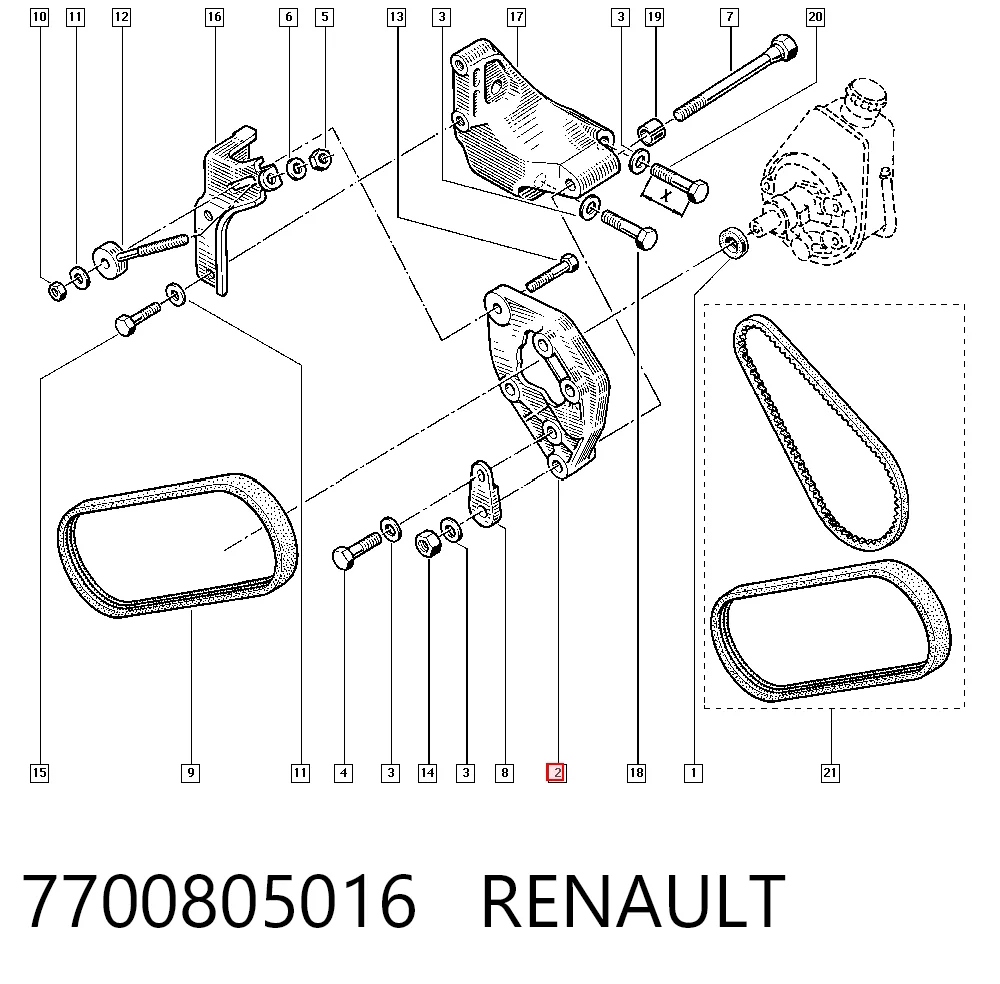 Comprar Bomba de dirección Renault 19 I B53, C53