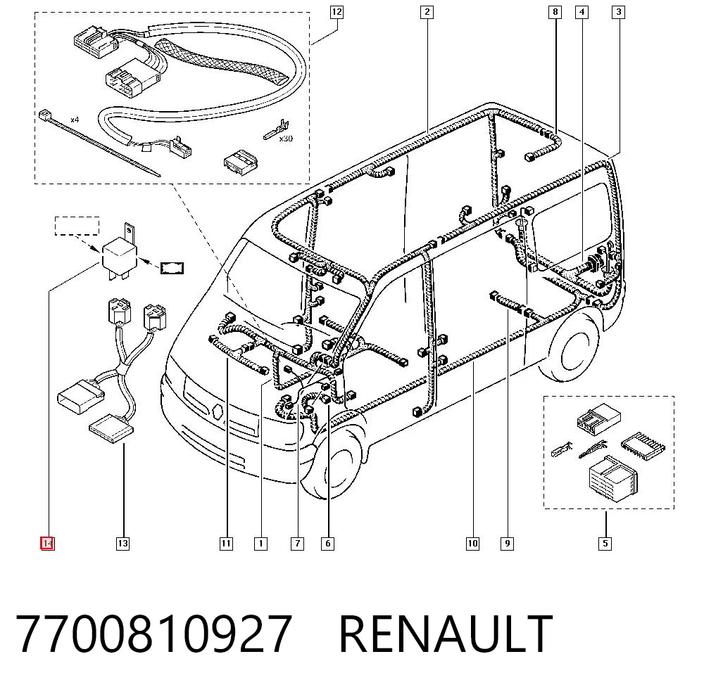 7700810927 Renault (RVI)