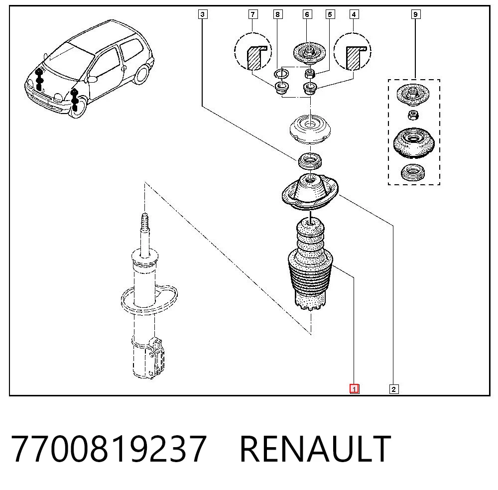 7700819237 Renault (RVI)