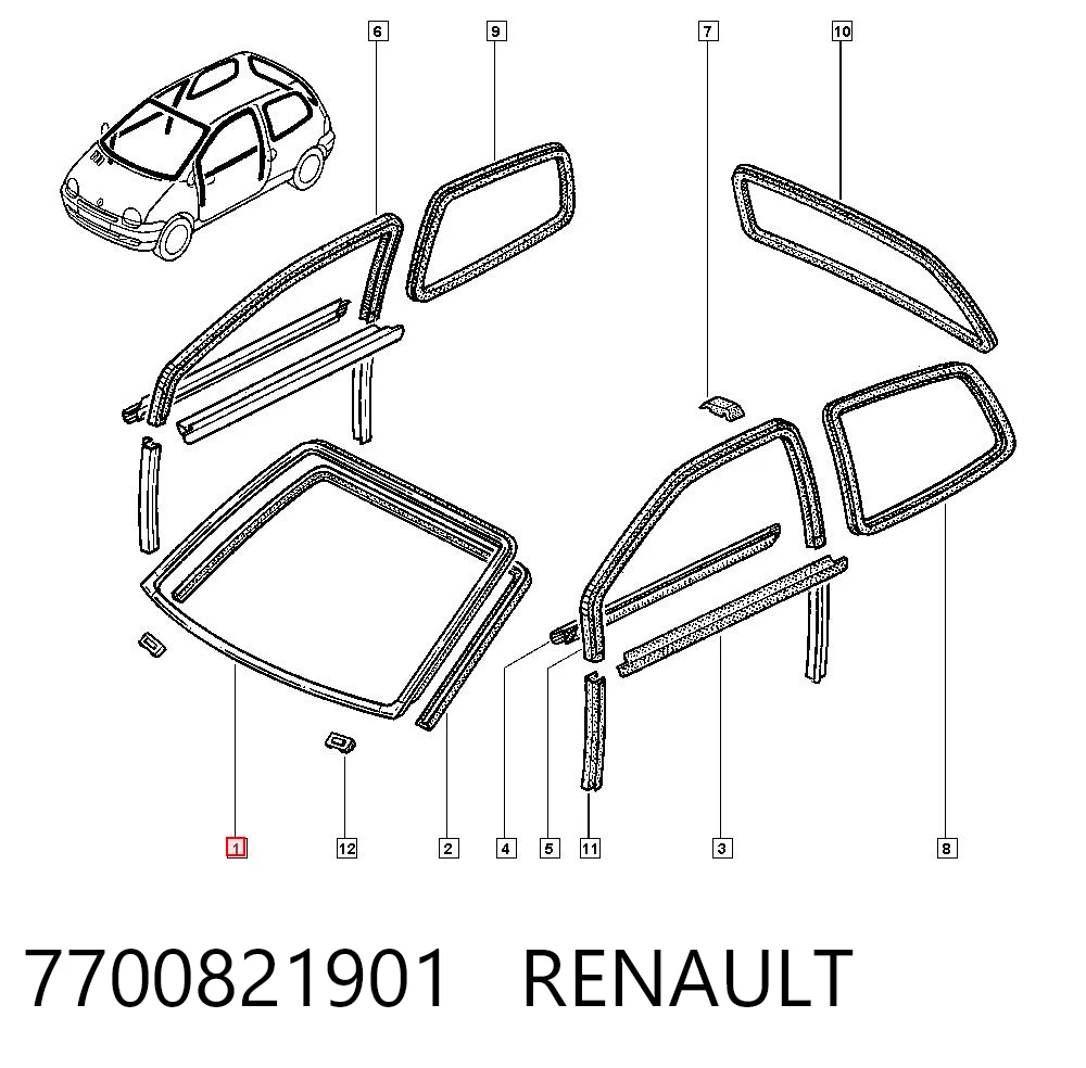 7700821901 Renault (RVI)