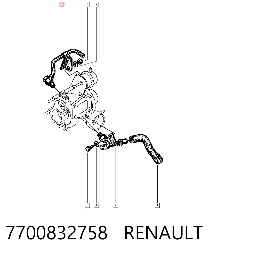 7700832758 Renault (RVI)