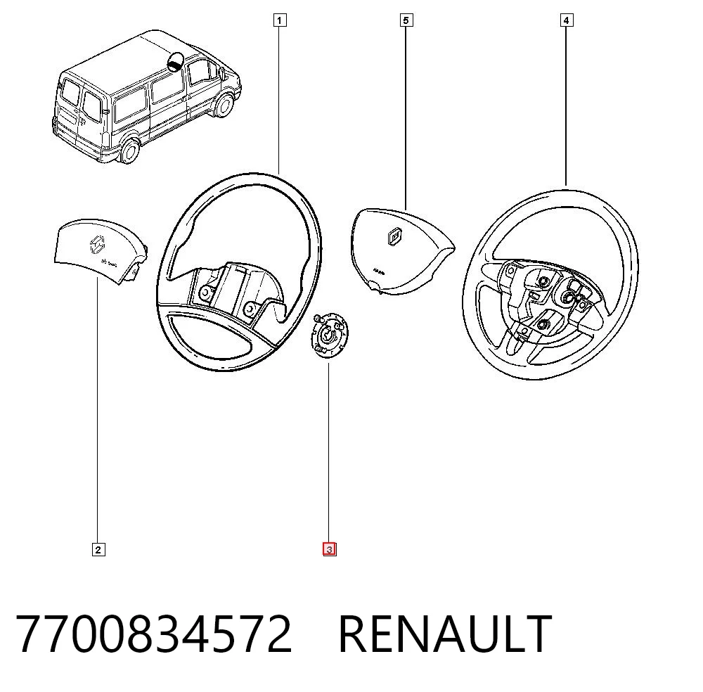 7700834572 Renault (RVI)