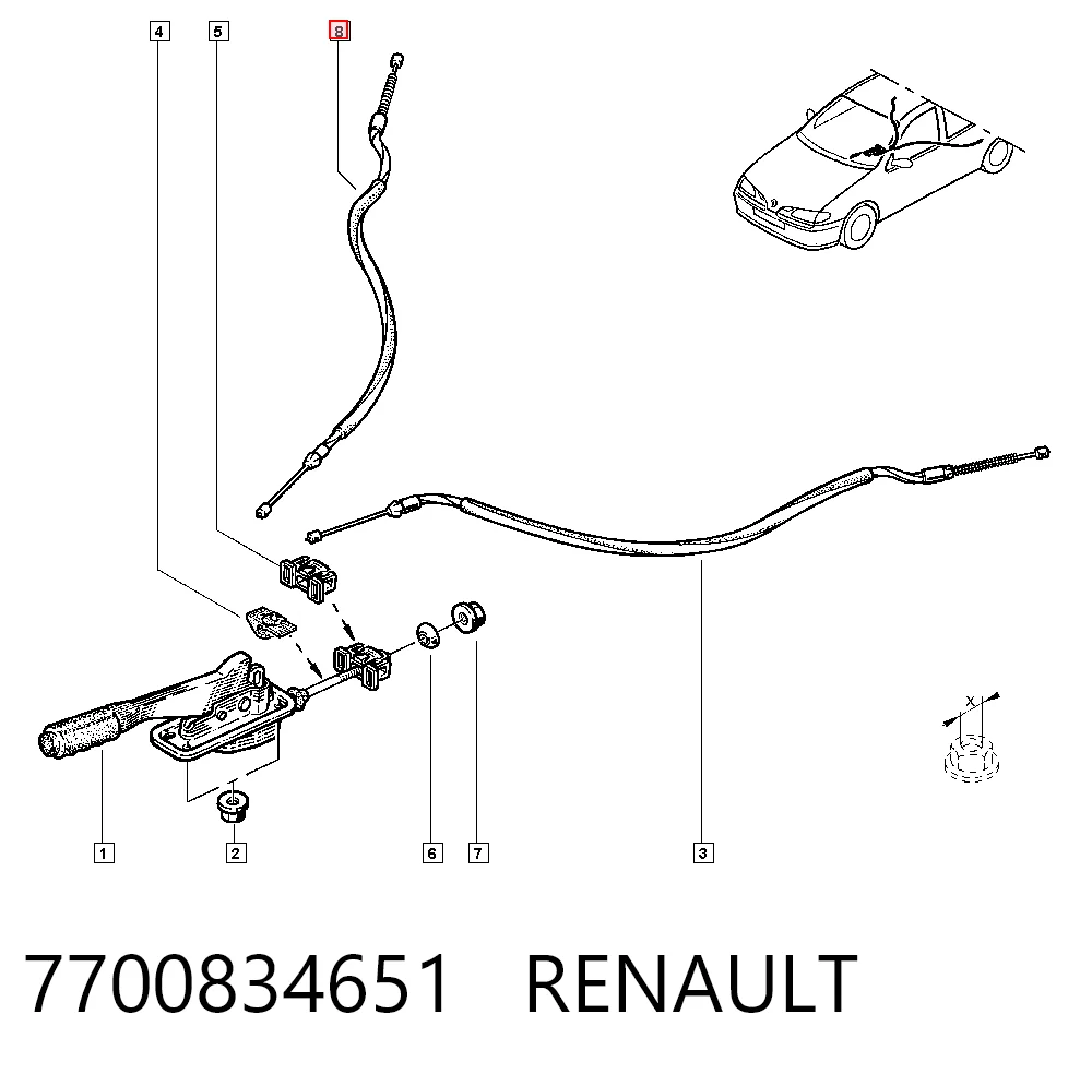 Megane I coupé (1996-2003) original desde 13,16 €