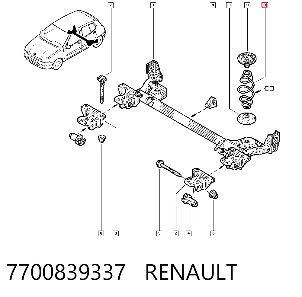 7700839337 Renault (RVI)