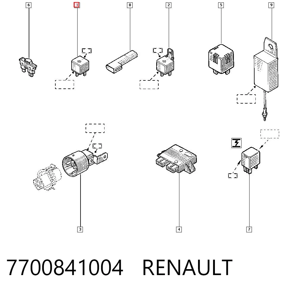 7700841004 Renault (RVI)